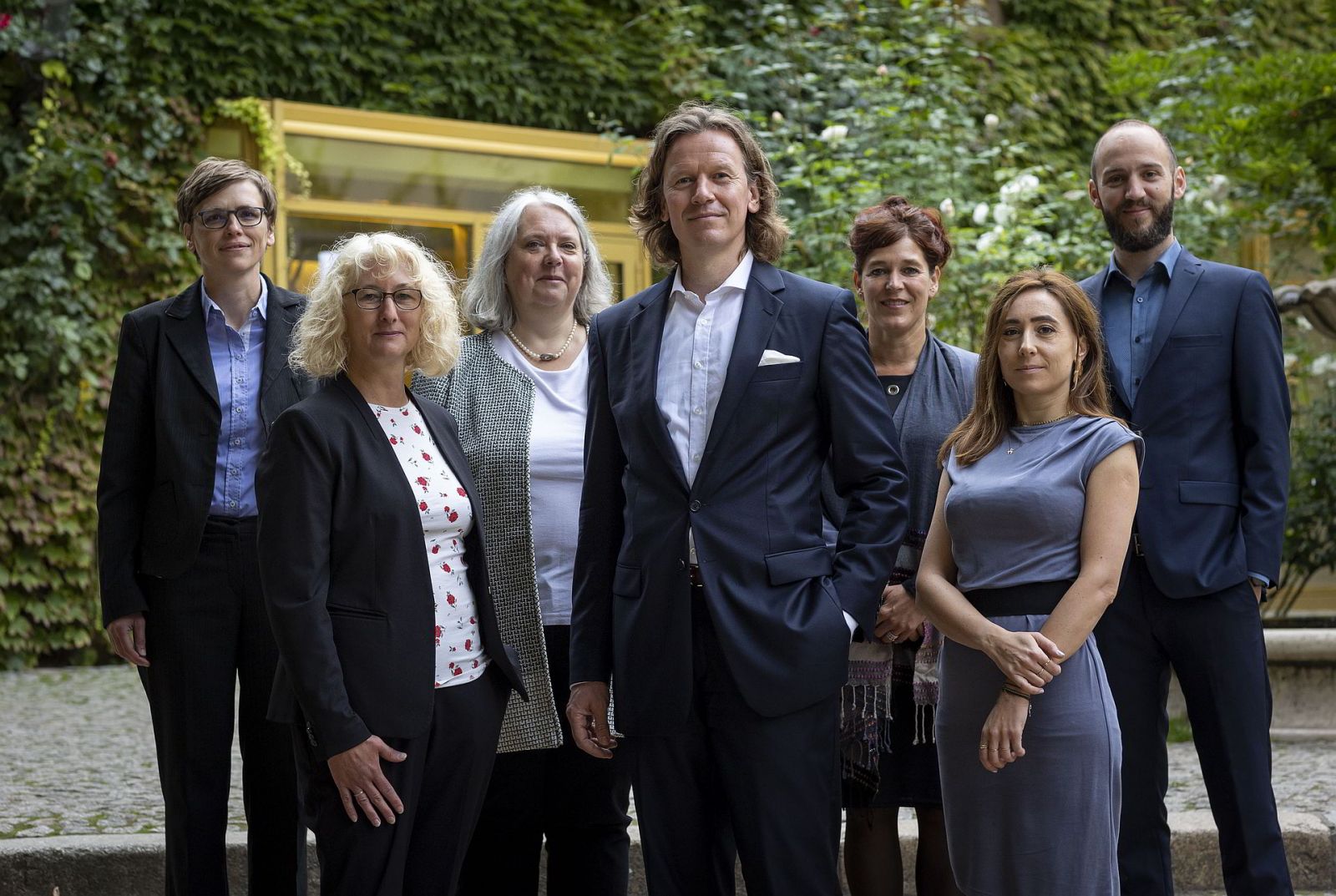 Gruppenbild der Geschäftsstelle des Bioökonomierats